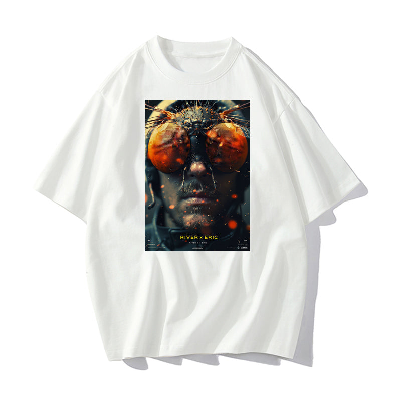 RIVER x ERIC®：t-shirt-the fly-1-350499