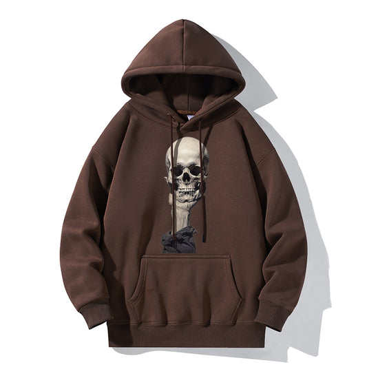 RIVER x ERIC®：Hooded Sweat- the head of a skull-350337